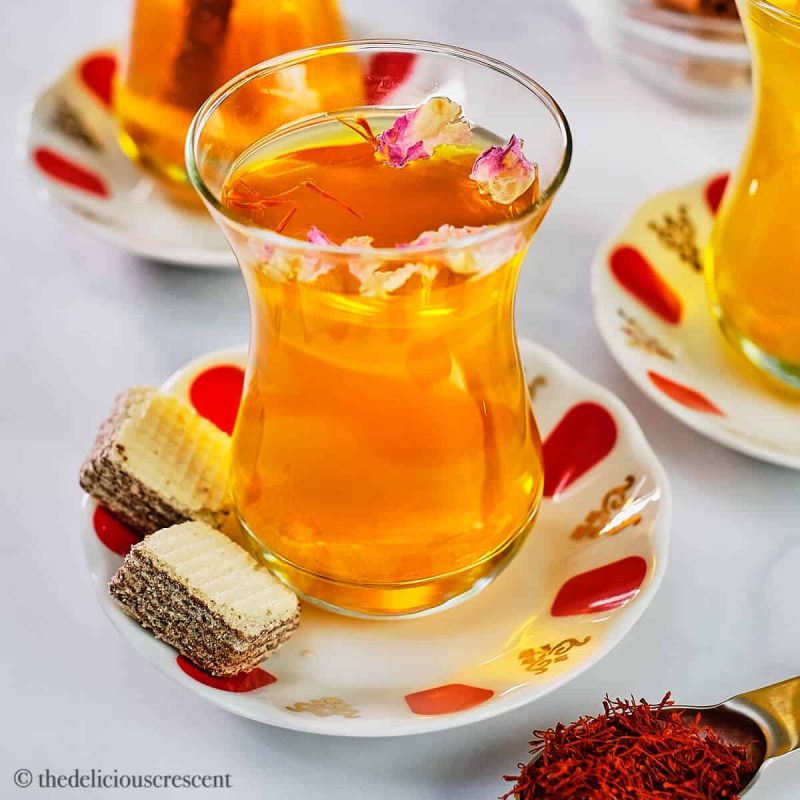 Saffron Tea